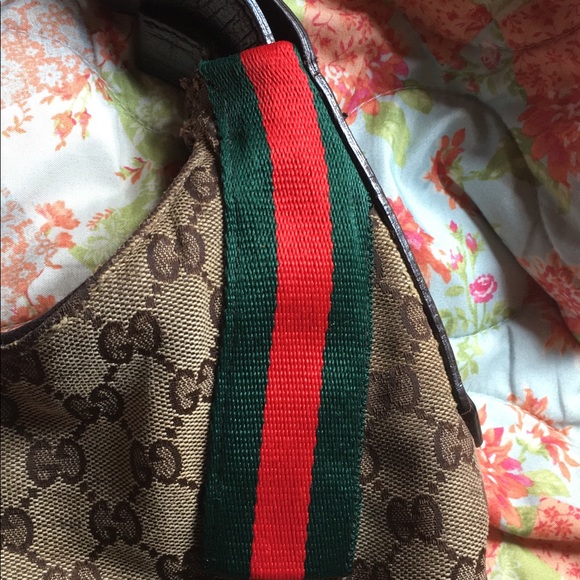 Authentic repaired gucci hobo bag - Picture 7 of 11